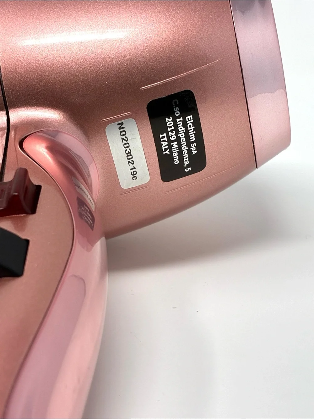 Elchim 3900 Healthy Ionic Hair Dryer Rose Gold Made in Italy